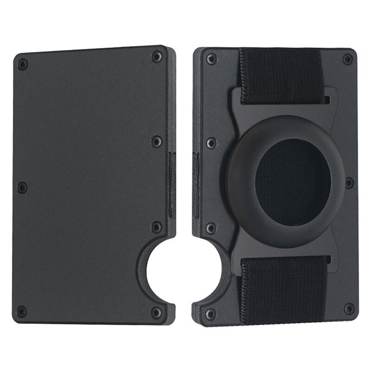 Minimalistisches RFID-Geldb&ouml;rsenband mit Smart Tracker