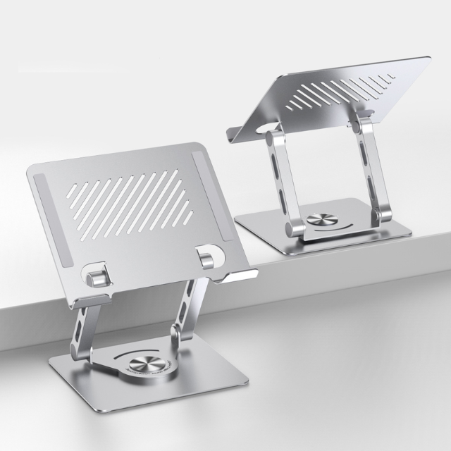 Ergonomisk aluminium 360 graders justerbar stander til IPad Pro Carbon Steel Multi-Angle Holder Komfortabel bekvemmelighed til desktop